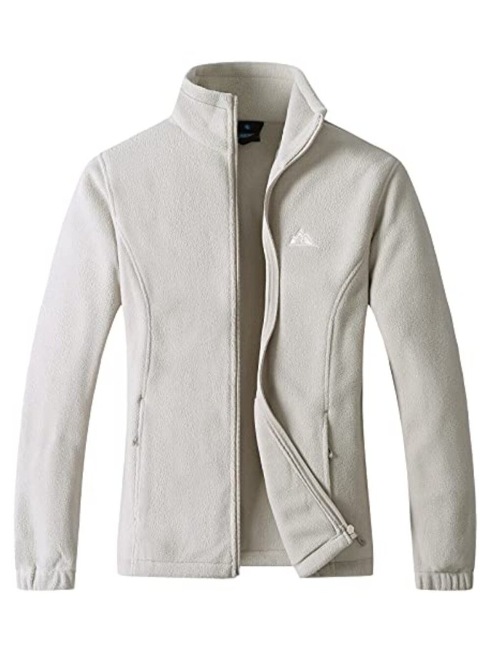Women's Full Zip Polar Fleece Jacket Lightweight Outdoor Coat